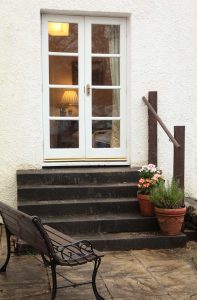 The Studio Flat entrance